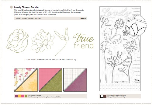 Stampin Up Lovely Flowers